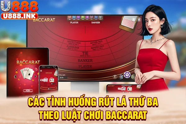 Các tình huống rút lá thứ ba theo luật chơi baccarat